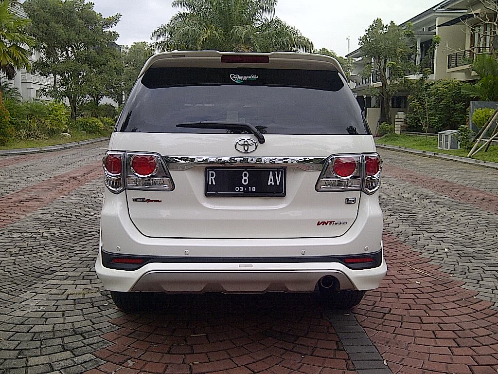 Dijual Toyota Fortuner At Trd Sportivo Putih Bandung Menjual Mobil