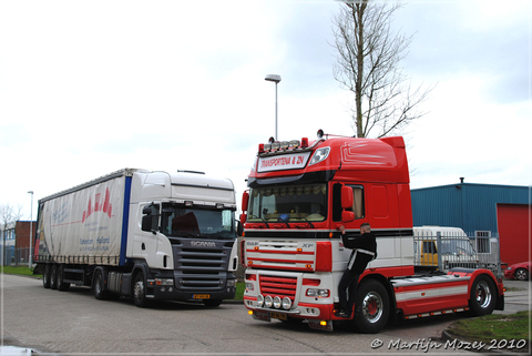 Daf Xf 105. Transportena amp; Zn Daf XF105