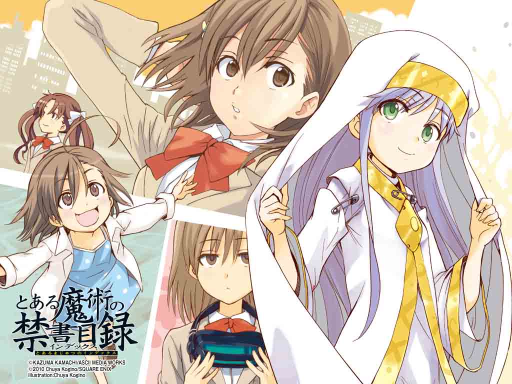 『魔術的禁書目錄』及其他漫畫桌布