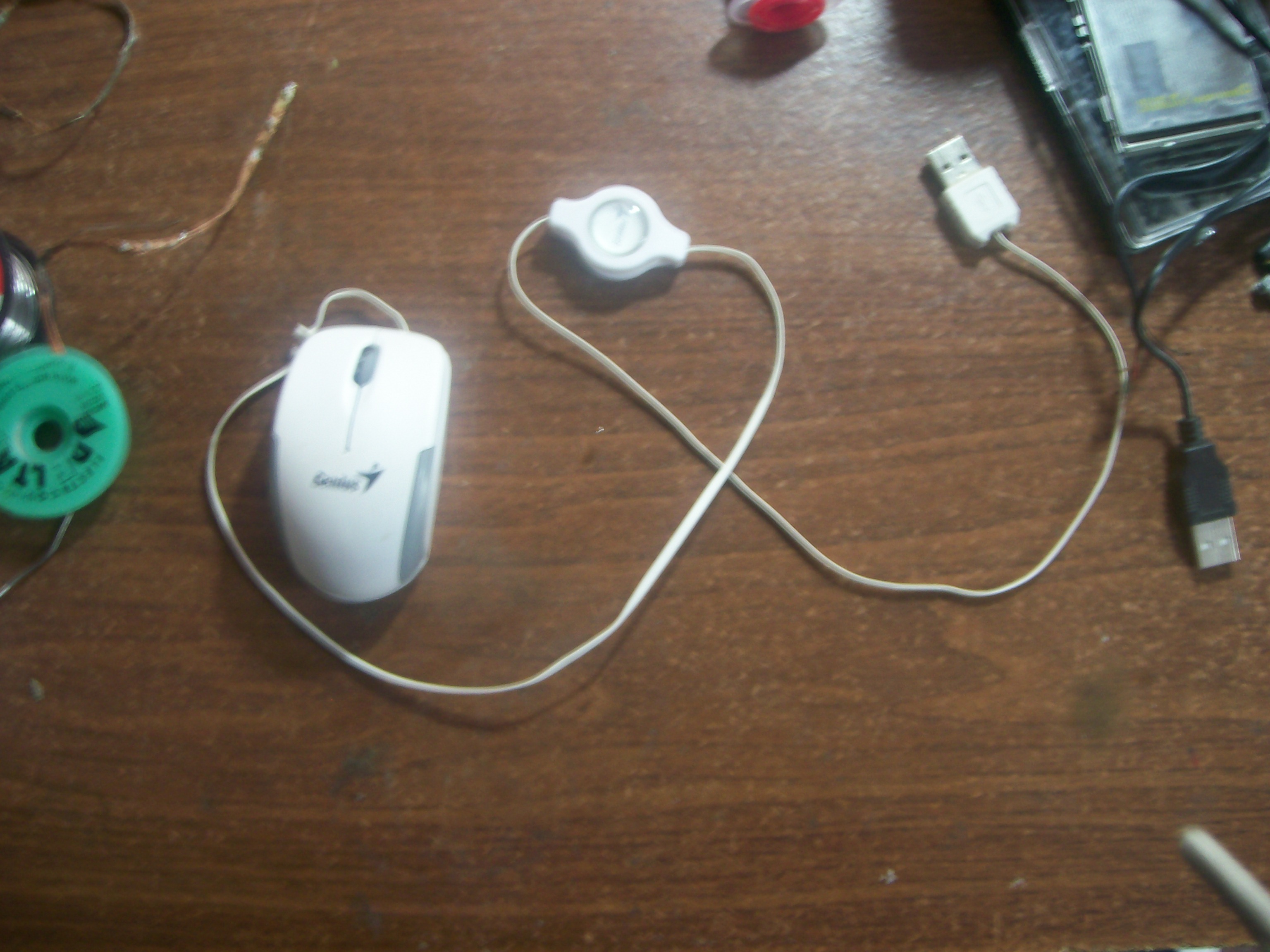 Reparar Mouse (Remplazar A Cable USB)