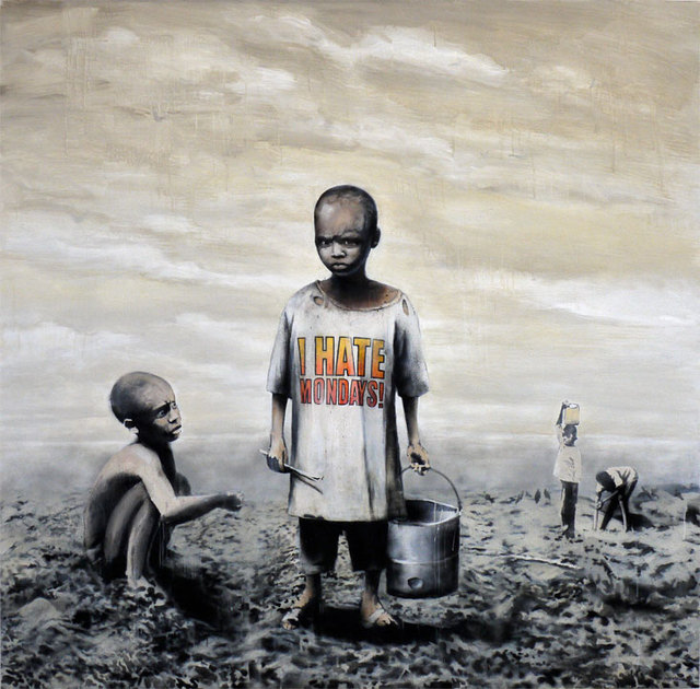 ★ レニー・ギャグノン キャンバス作品『iSuck』Banksy Amazon｜Banksy Canvas Wall Art Abstract Graffiti Street Pop
